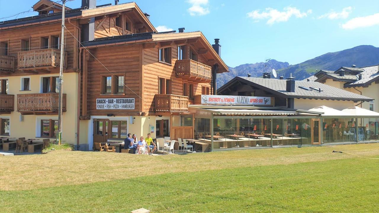 Alpino Lodge Bivio リヴィーニョ エクステリア 写真